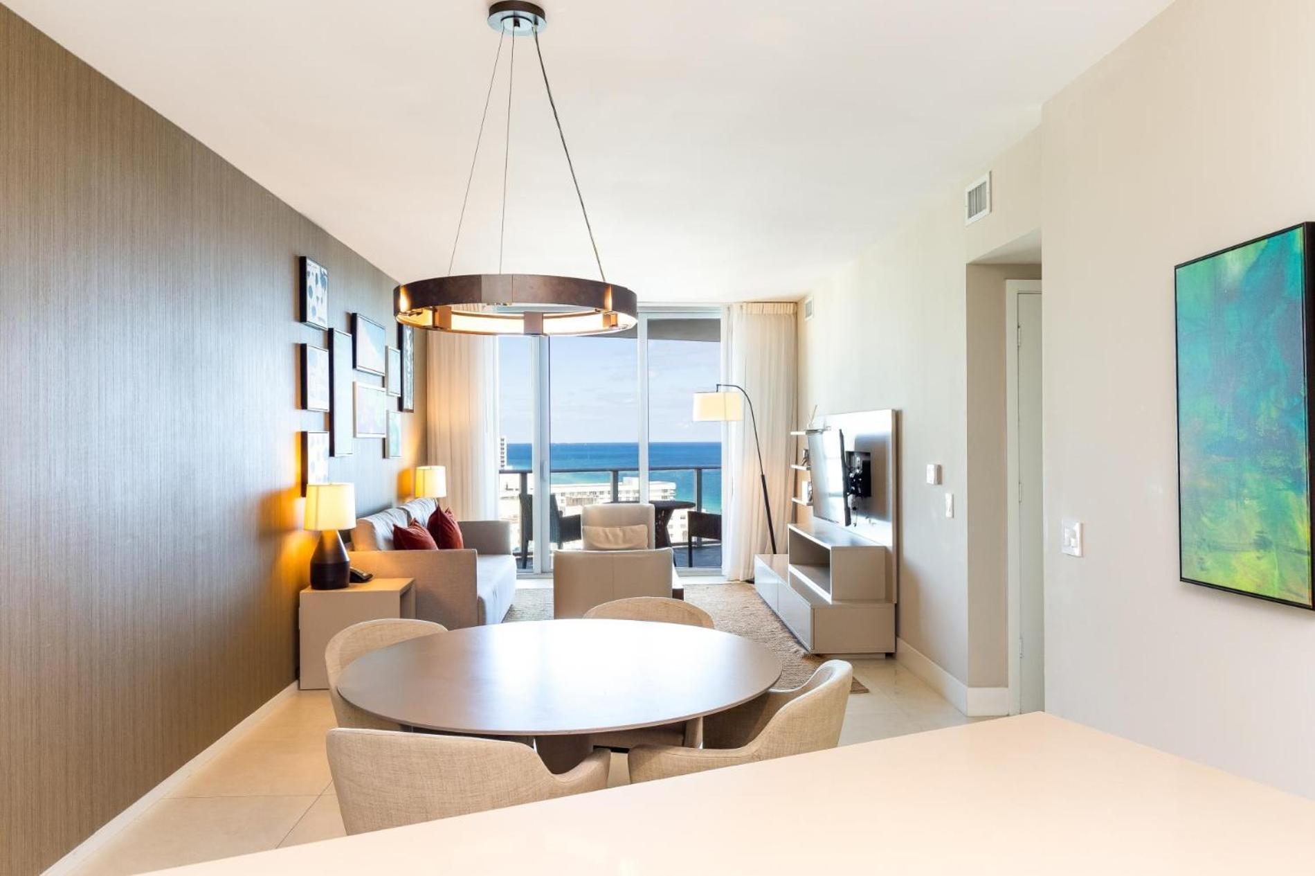 Ocean View 1 Bed On The Beach 19Th Floor Hollywood Hallandale Beach Exterior foto